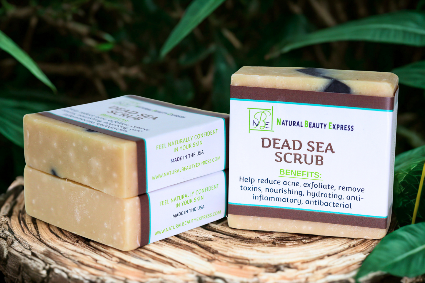 Dead Sea Scrub Soap (3 Pack)