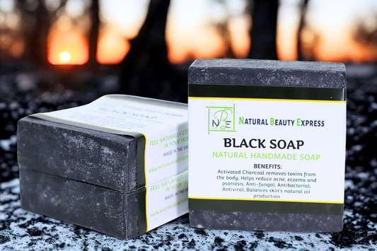 Black Soap with Activated Charcoal (3 Pack)